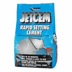 Everbuild Jetcem Rapid Setting Cement - 3kg