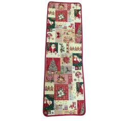 Christmas Jingle Bells Gobelin Jacquard Table Runner - 45 X 140cm