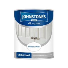 Johnstones All Purpose Undercoat Paint - Brilliant White 2.5L
