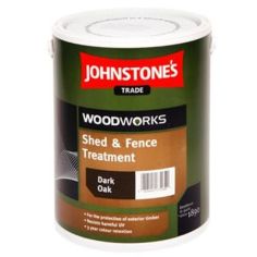 Johnstone's Woodworks Shed & Fence Treatment - Dark Oak 5L
