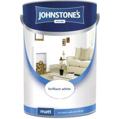 Johnstone's Matt 5L Brilliant White