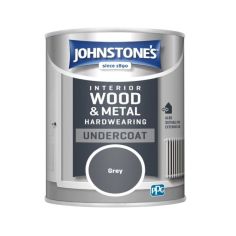 Johnstones Hardwearing Undercoat - Grey 750ml