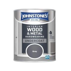 Johnstones Undercoat Paint - Grey 750ml