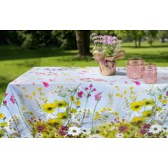 Jungle Of Flowers Oil Cloth - Price Per Meter 