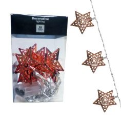 Decorative Lighting LED Star Lights - Copper 10 Pack