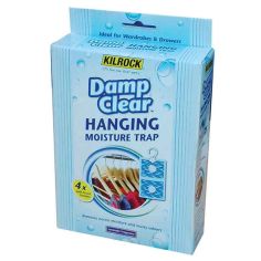 Kilrock Damp Clear Hanging Moisture Trap - 4 Sachets