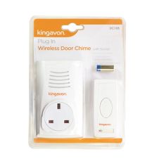 Kingavon Plug In Wireless Door Chime with Socket