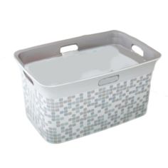 Chic Mosaic Laundry Basket