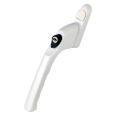 AVOCET Affinity Inline Espag Window Lock Handle - White 40mm