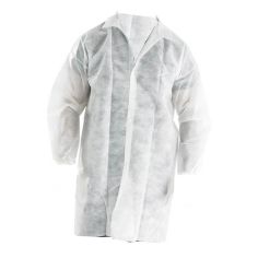 Labcoat Chemsplash Stud Front Protective Overall - L