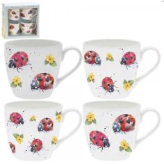 Ladybirds Mug Set x4