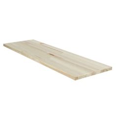Core Natural Wood Shelf Board - 105cm x 25cm