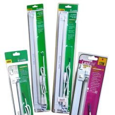 Landlite T4 Linkable Fluorescent Cabinet Lights with Fittings