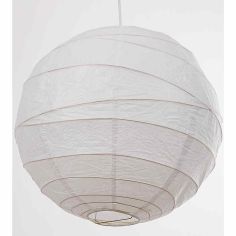 Loxton Bamboo Paper Lampshade - White 14"