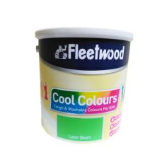Fleetwood Cool Colours Washable Soft Sheen Paint - Laser Beam 2.5L