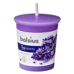 Bolsius Round Candle - Lavender 