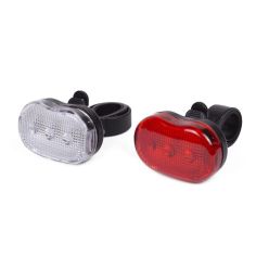 Bike Light Red/white LED (2 Pieces)