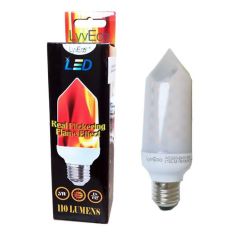 LyvEco 5W LED Real Flickering Flame Effect ES/ E27 Lightbulb