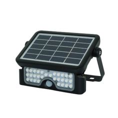 Solar Guardian LED Floodlight & PIR - 5W Black 