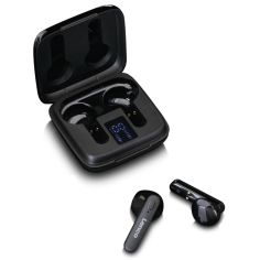 Lenco Wireless headphones & charging case with display - Bluetooth® and TWS
