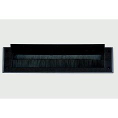 Woodside Brown Draught Excluder Letterbox With Cover 