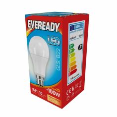 Eveready 14W LED GLS B22 Lightbulb