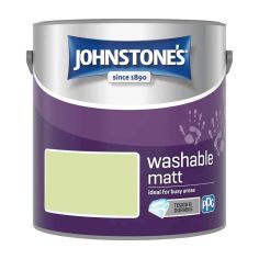 Johnstones Interior Washable Matt Paint - Lime Crush 2.5L