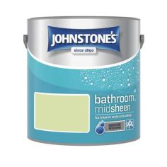 Johnstones Bathroom Midsheen Paint - Lime Crush 2.5L