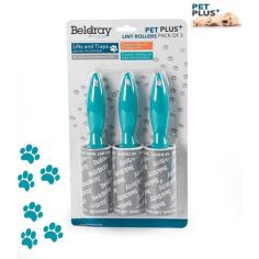 Beldray 3pc Pet Plus Lint Rollers