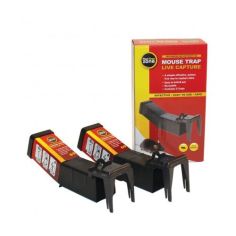 Pest Free Zone Live Capture Mouse Trap - Pack of 2