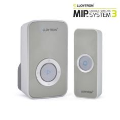 Lloytron MIP3 32 Melody Grey Plugin Door Chime Kit