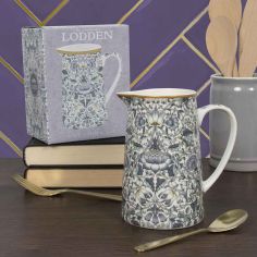 William Morris Blue Lodden Design Jug