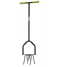 Long Handled Heavy-Duty Garden Tiller