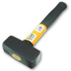 1kg Lump Hammer With Fiberglass Handle