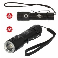 Luxpremium LED Rechargeable Flashlight  400Lm 