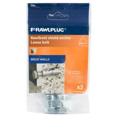 Rawlbolt Shield Anchor - Loose Bolt M10 x 90mm (Pack of 2)