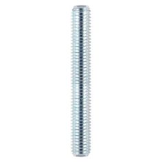 M20 Zinced Steel Threaded Bar - 1m