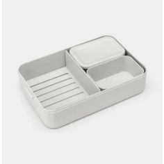 Make & Take Lunch Box Bento - Light Grey 