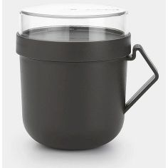 Make & Take Soup Mug 600ml - Dark Grey 