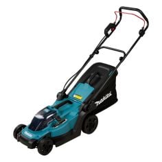 DLM330RT Makita 18V LXT Lawn Mower 33cm With 1 X 5.0Ah Battery And DC18RC Charger