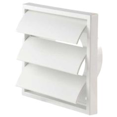 Manrose 4inch Exterior White Gravity 