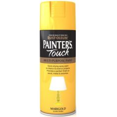 Rust-Oleum Painters Touch Spray Paint - Marigold Yellow Gloss 400ml