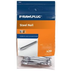 Rawlplug Masonry Nails - 2.5 x 50mm (Pack of 20)