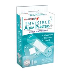 Masterplast Invisible Aqua Plasters - Pack of 20