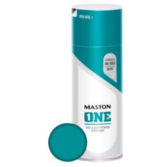 Maston One Satin Turquoise Spray Paint - 400ml