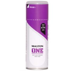 Maston One Spray Paint - Satin Traffic Purple 400ml