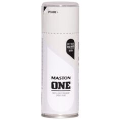 Maston One-Satin Spray Paint  -  White Grey 400ml 