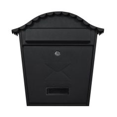 Traditional Post Box - Black