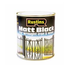 Rustins Matt Black Paint