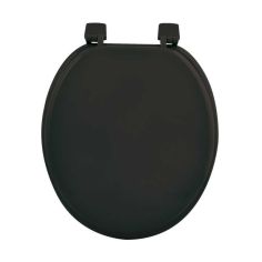 MDF Black Toilet Seat